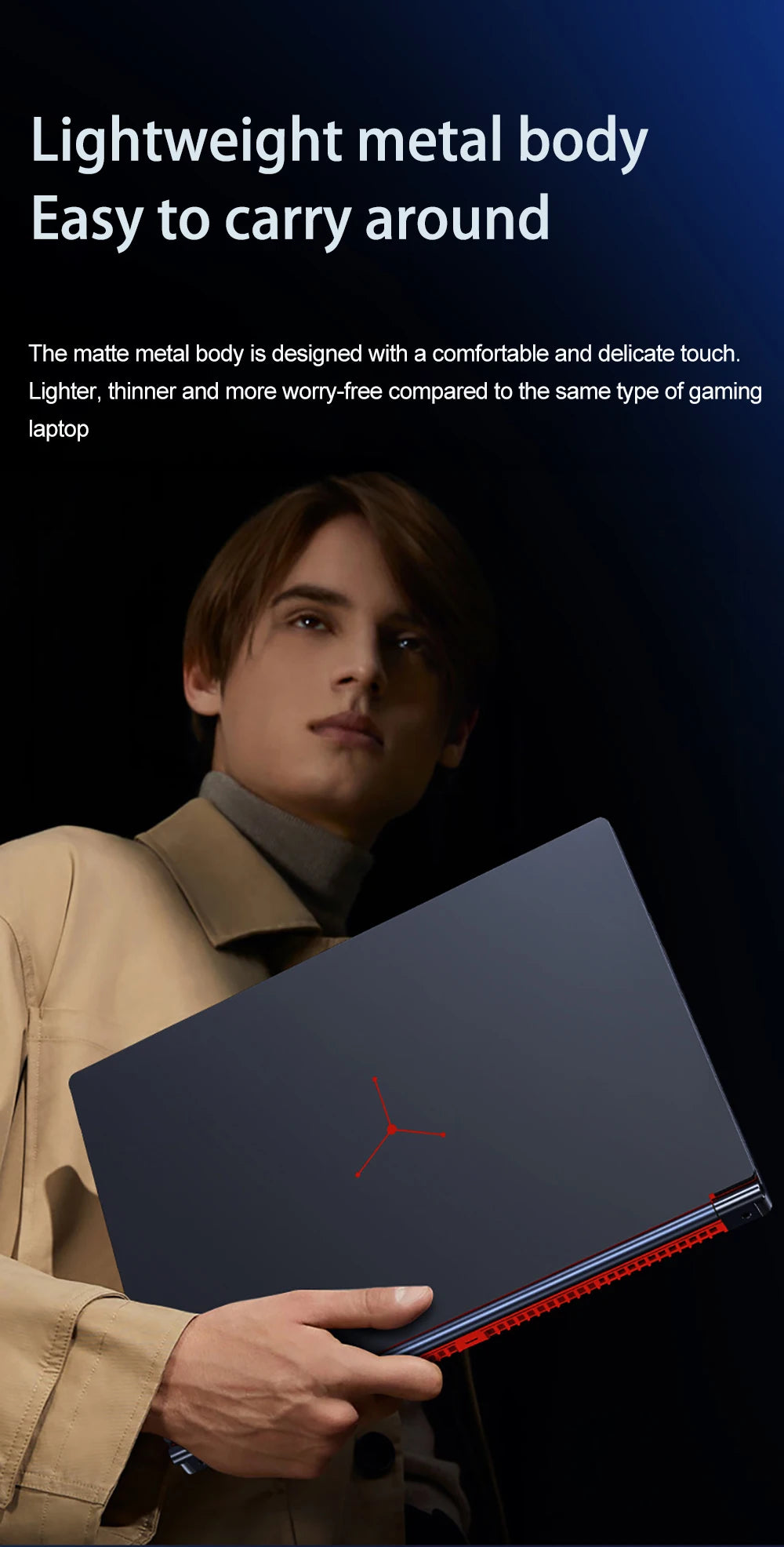 16.1 Inch Gaming Laptop Computer GTX1650 4G Intel Core i9-9880H i7-9750H windows11 RAM Max 64GB DDR4 2*M.2 NVME 2TB SSD Wi-Fi 5