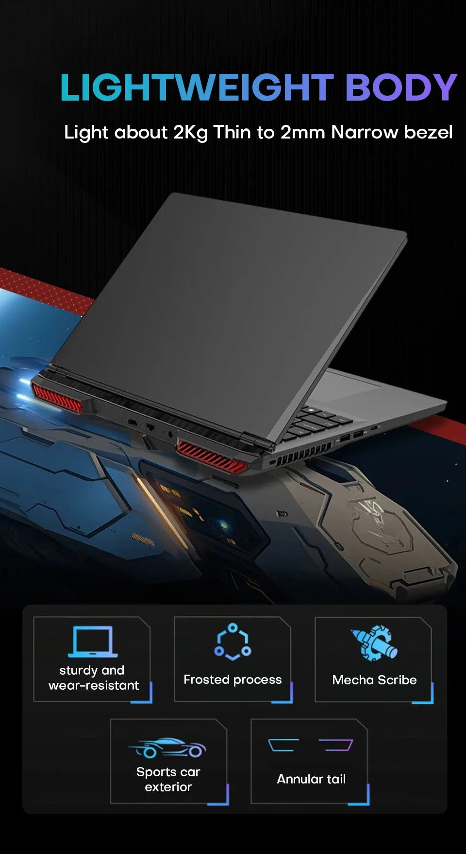 16" Gaming Laptop intel Core i7-6700HQ GTX 1060 6GB Notebook PC IPS 1920*1200 Ram 16GB 512GB 1TB SSD Windows 11 Pro Laptop Gamer