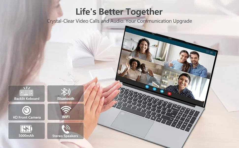 15.6 " Laptops Intel Core i9-10980HK 16GB RAM 1TB SSD Gaming Laptop 1920*1080 Windows 11 Laptops Office Study Home Use Computer