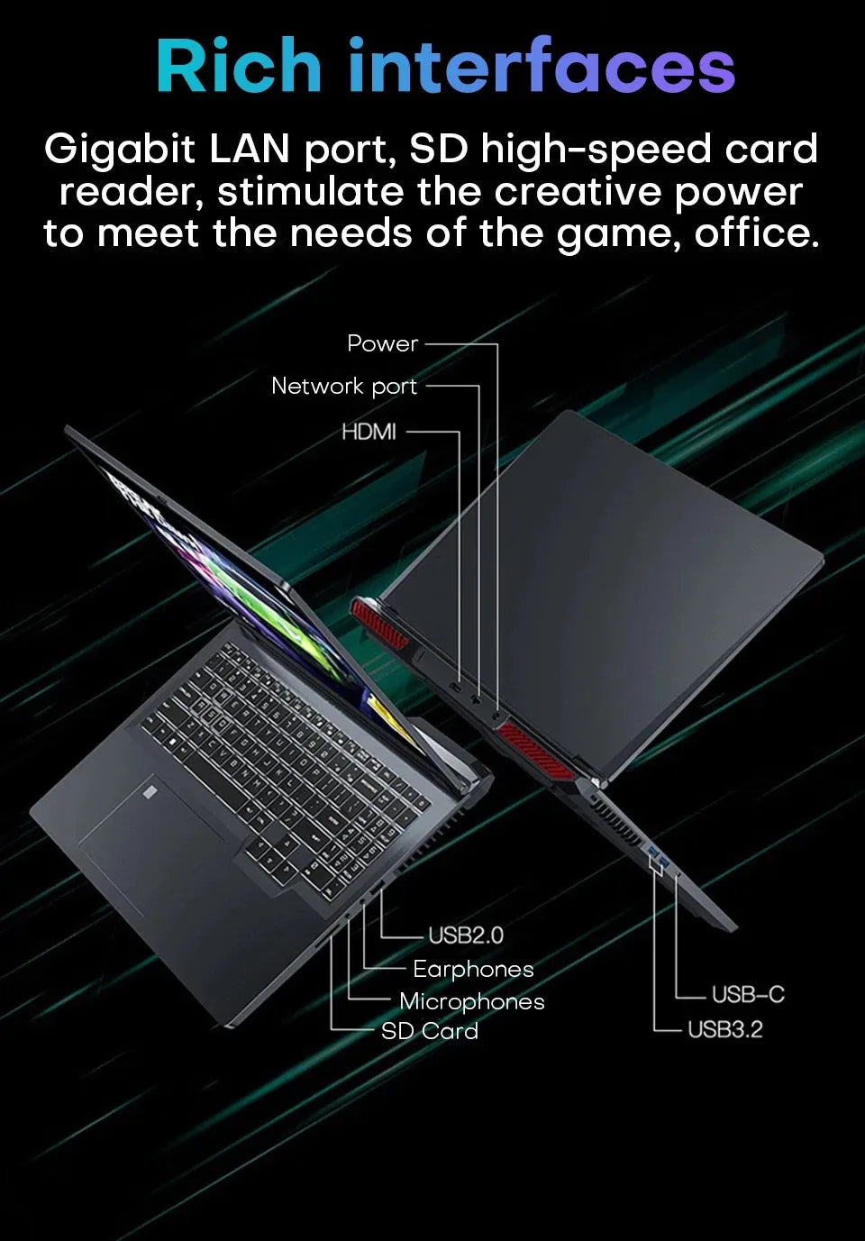 16" Gaming Laptop intel Core i7-6700HQ GTX 1060 6GB Notebook PC IPS 1920*1200 Ram 16GB 512GB 1TB SSD Windows 11 Pro Laptop Gamer