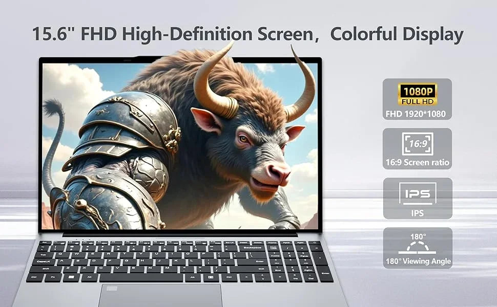 15.6 " Laptops Intel Core i9-10980HK 16GB RAM 1TB SSD Gaming Laptop 1920*1080 Windows 11 Laptops Office Study Home Use Computer
